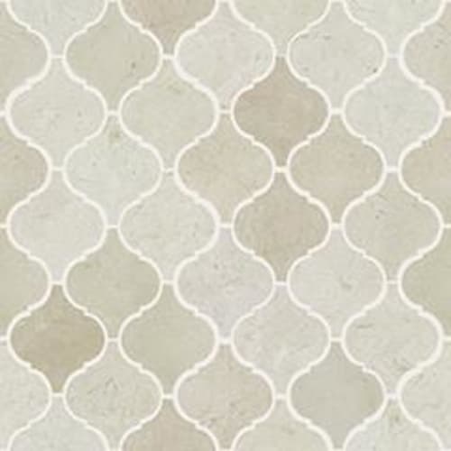 Chateau Lantern Mosaic by Shaw Industries - Crema Marfil