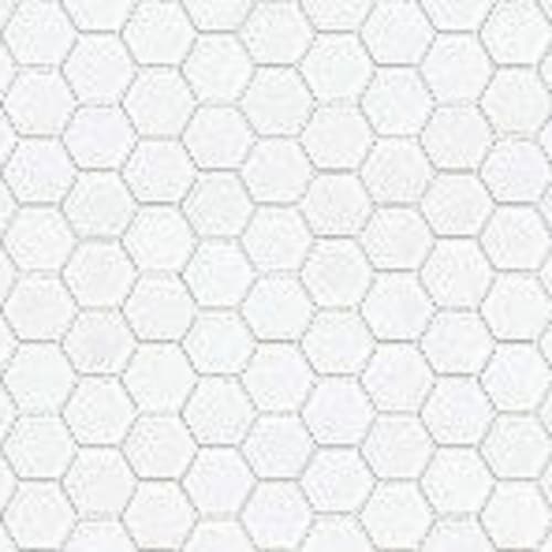 Geoscapes Hexagon by Shaw Industries - White