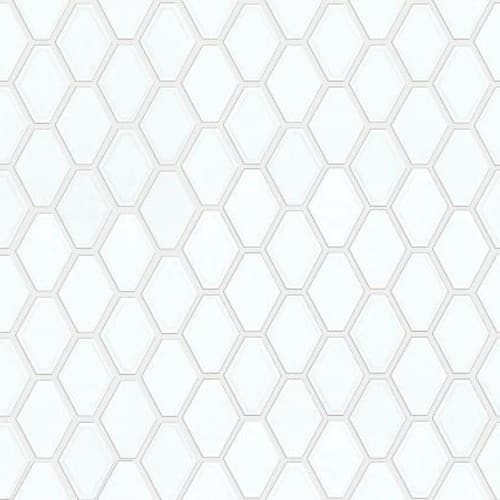 Geoscapes Diamond by Shaw Industries - White