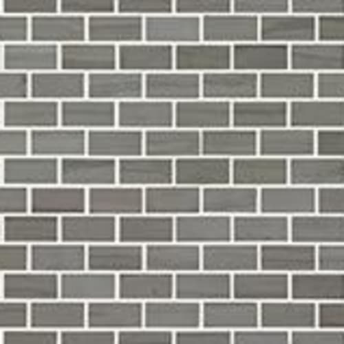 Chateau Mini Brick Mosaic by Shaw Industries - Urban Grey