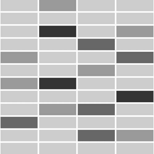 5/8" X 4" Brickset Pattern by Unique Design Solutions - 