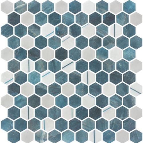 Aragon Hills Collection by Glazzio Tiles - Qassle Blu