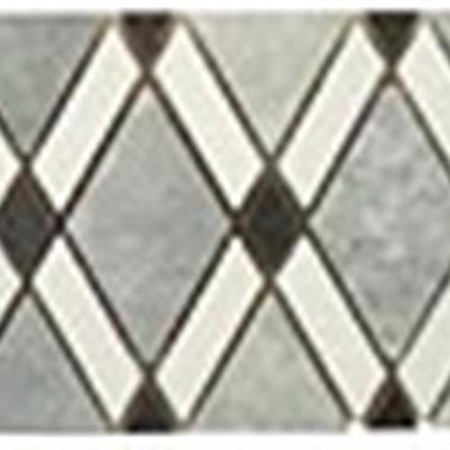 Mugworth-Thassos White-Basalt Listello