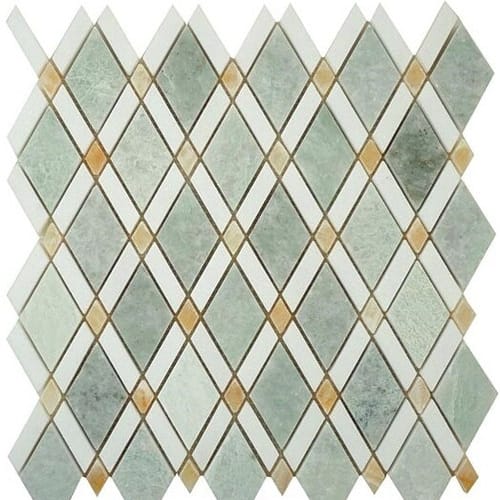 Ming Green Light-Thassos White-Honey Onyx