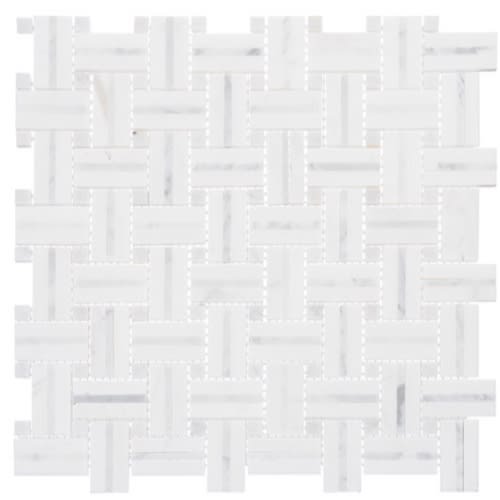 Ultra Weave by Glazzio Tiles - Lace Lining 1X2 Weave