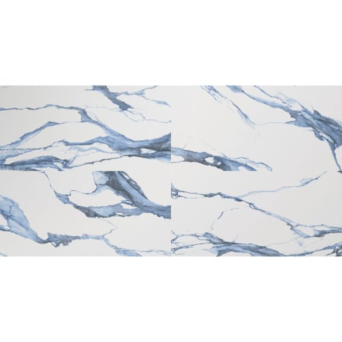 Calacatta by Get Floored - Blue - 11.81" X 23.62"