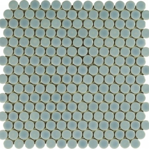 Mosaic by Adex Usa - Light Blue Penny Rounds