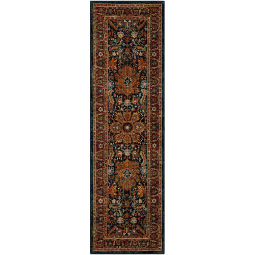 Amara Sapphire by Karastan Rugs - Sapphire 2'4"X7'10"