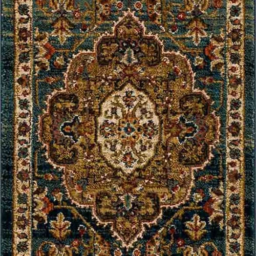 Aksum Aquamarine by Karastan Rugs - Aquamarine 2'4"X7'10"