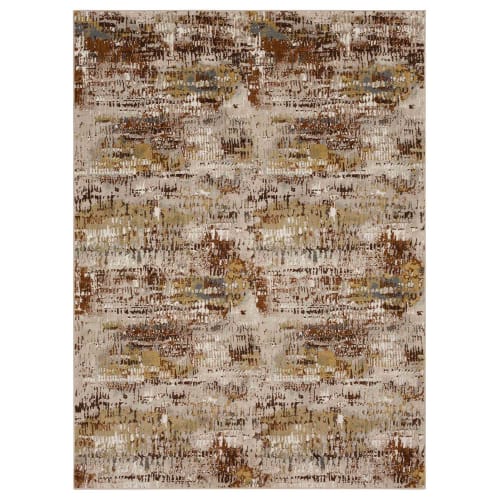 Caliente Rust by Karastan Rugs - Rust 5'3"X7'10"