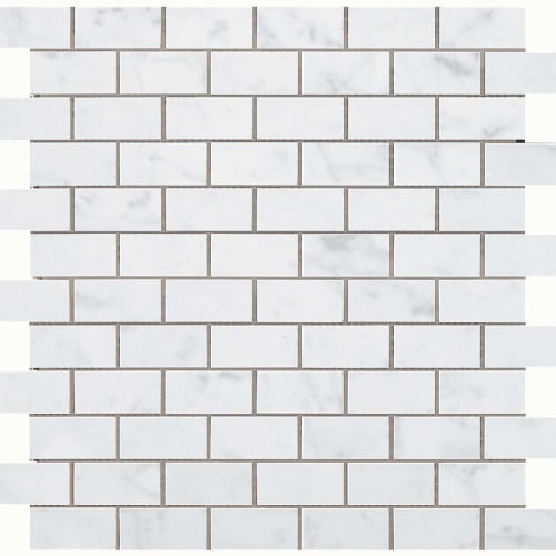 Carrara Brick Mosaic