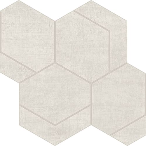 White Hexmark Mosaic