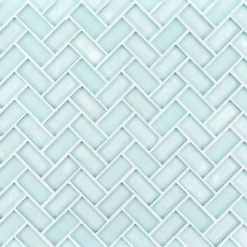 5/8" Herringbone Mosaic by Jeffrey Court - Mo'orea