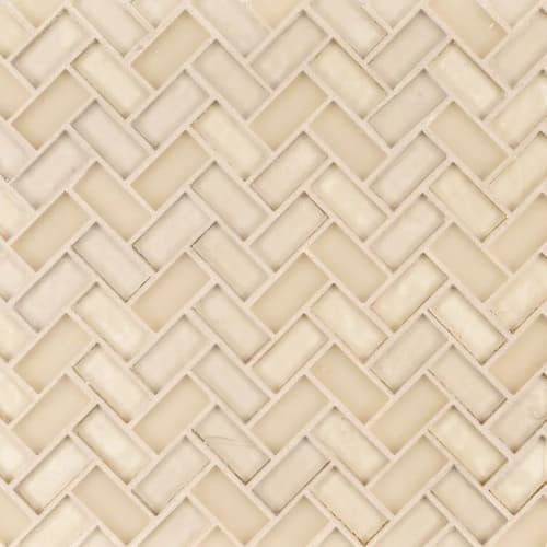 5/8" Herringbone Mosaic by Jeffrey Court - Venice