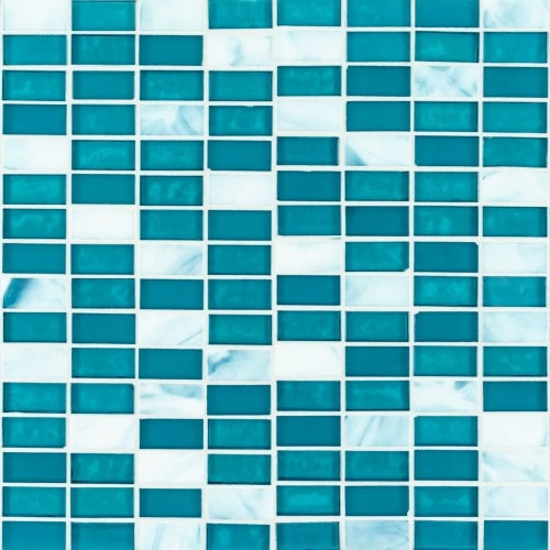 5/8" Stack Brick Blend Mosaic by Jeffrey Court - Kotor