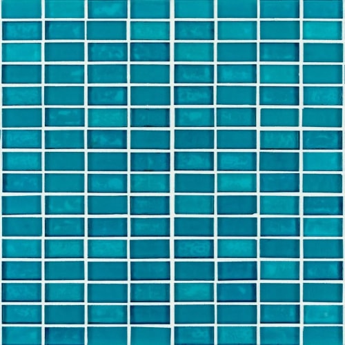 5/8" Stack Brick Mosaic by Jeffrey Court - Kotor