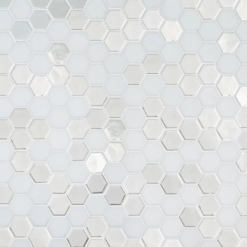 Brill Hexagon Mosaic by Jeffrey Court - Pearl