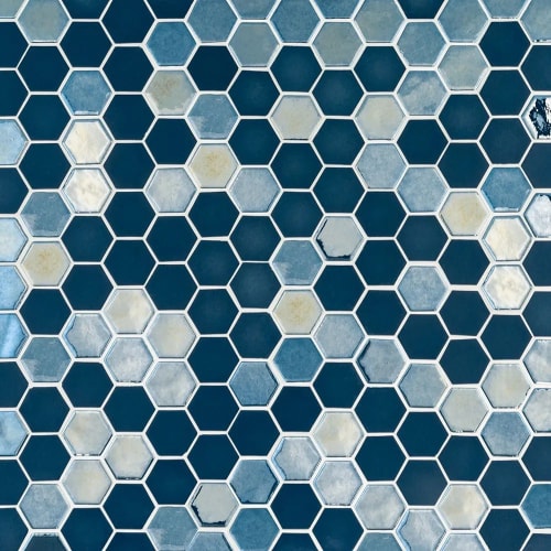 Brill Hexagon Mosaic by Jeffrey Court