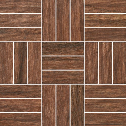 Berkshire by Florida Tile - Walnut Parquetx Mosaic