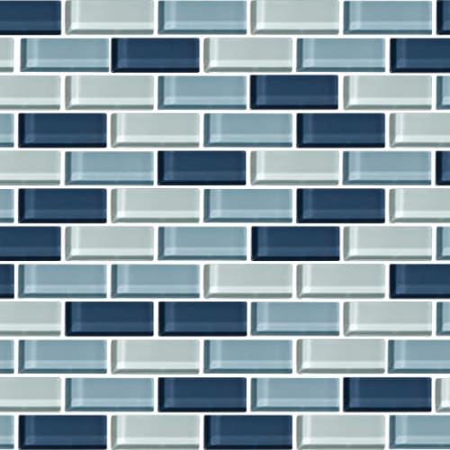 Color Wave - Brick Joint by Dal-Tile - Winter Blues