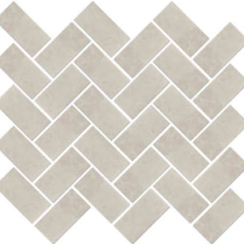 White - 1.5X3 Herringbone Mosaic