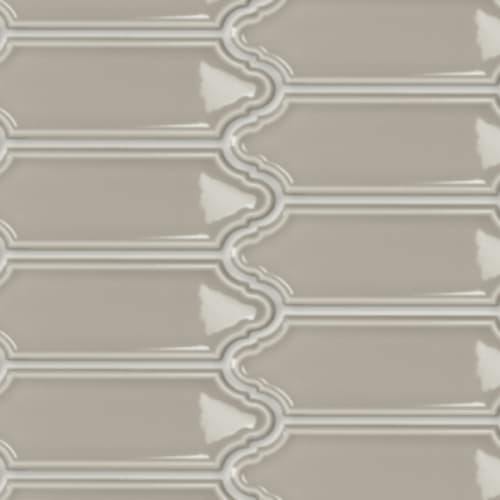 Grigio - 2X6 Elongated Arabesque