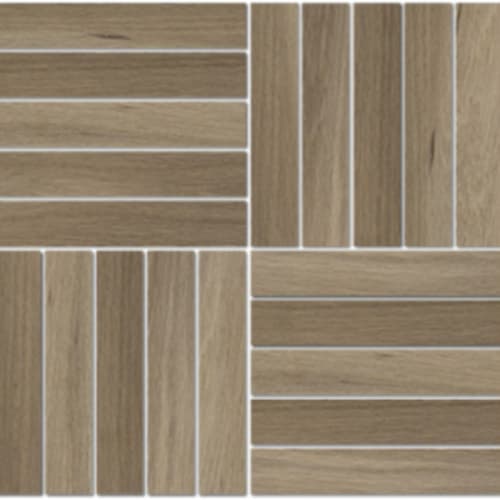 Exotic Walnut - 1X6 Parquet Mosaic