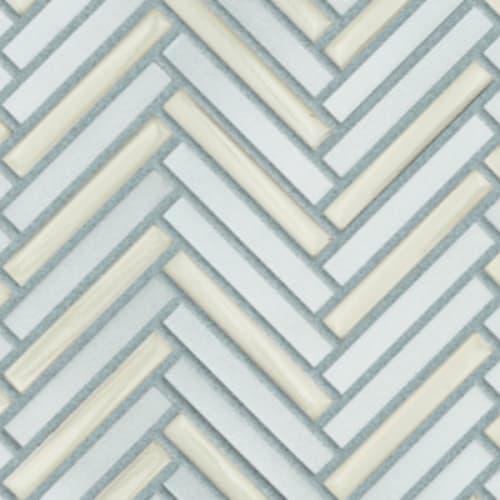 Celeste - Herringbone Mosaic