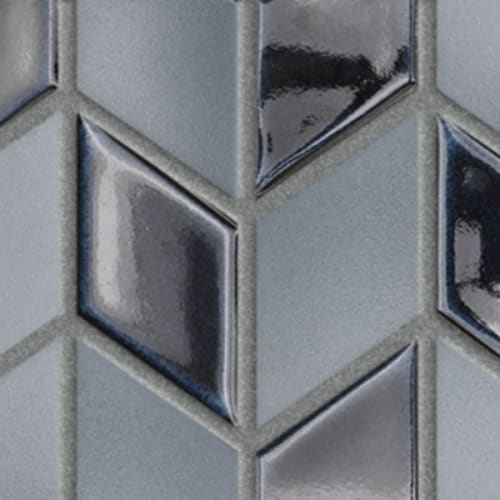 Denim - Chevron Mosaic