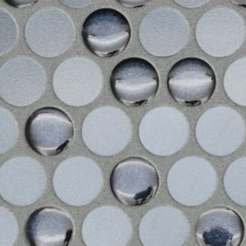 Denim - Penny Round Mosaic