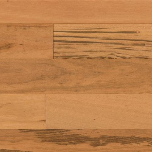 Largo by Indusparquet - Tigerwood Engineered Wirebrush Natural 5/8" X 7 3/4"