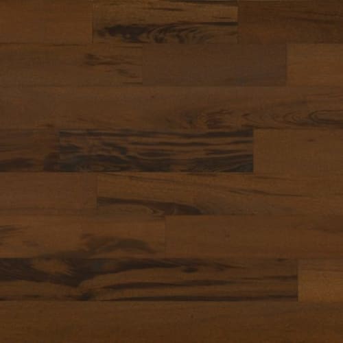 Largo by Indusparquet - Tigerwood Engineered Wirebrush Chocolate 5/8" X 7 3/4"