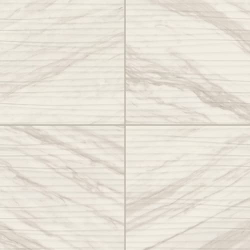 Timeless White Wave 12X24