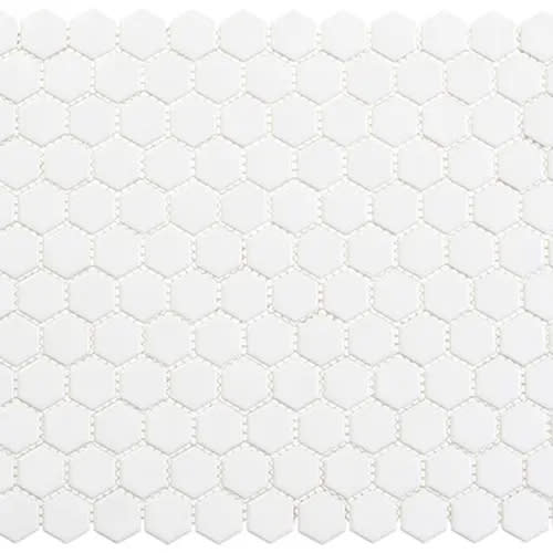 Freedom Avenue Collection - 3/4" Hex by Glazzio Tiles - Liberty Pure