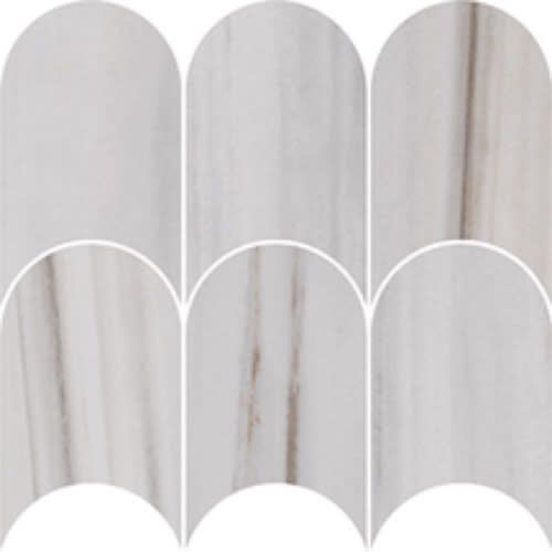 Majestic White Lasa Polished Arch