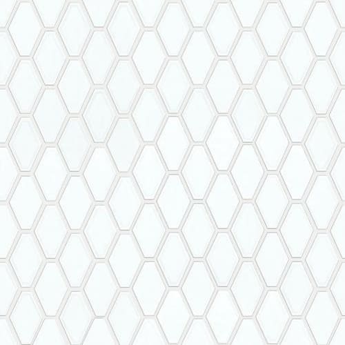 Geoscapes Diamond by Shaw Industries - White