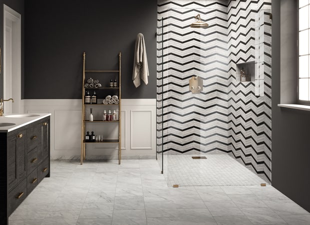 Carrara Classic Mosaic