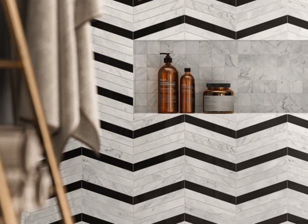 Chevron Mix Mosaic