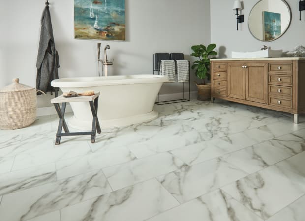 Marble Winter White 12" X 24"