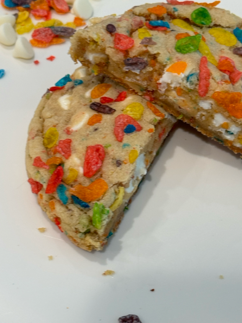Fruity Pebble Marshmallow Chip Cookie (1 count)