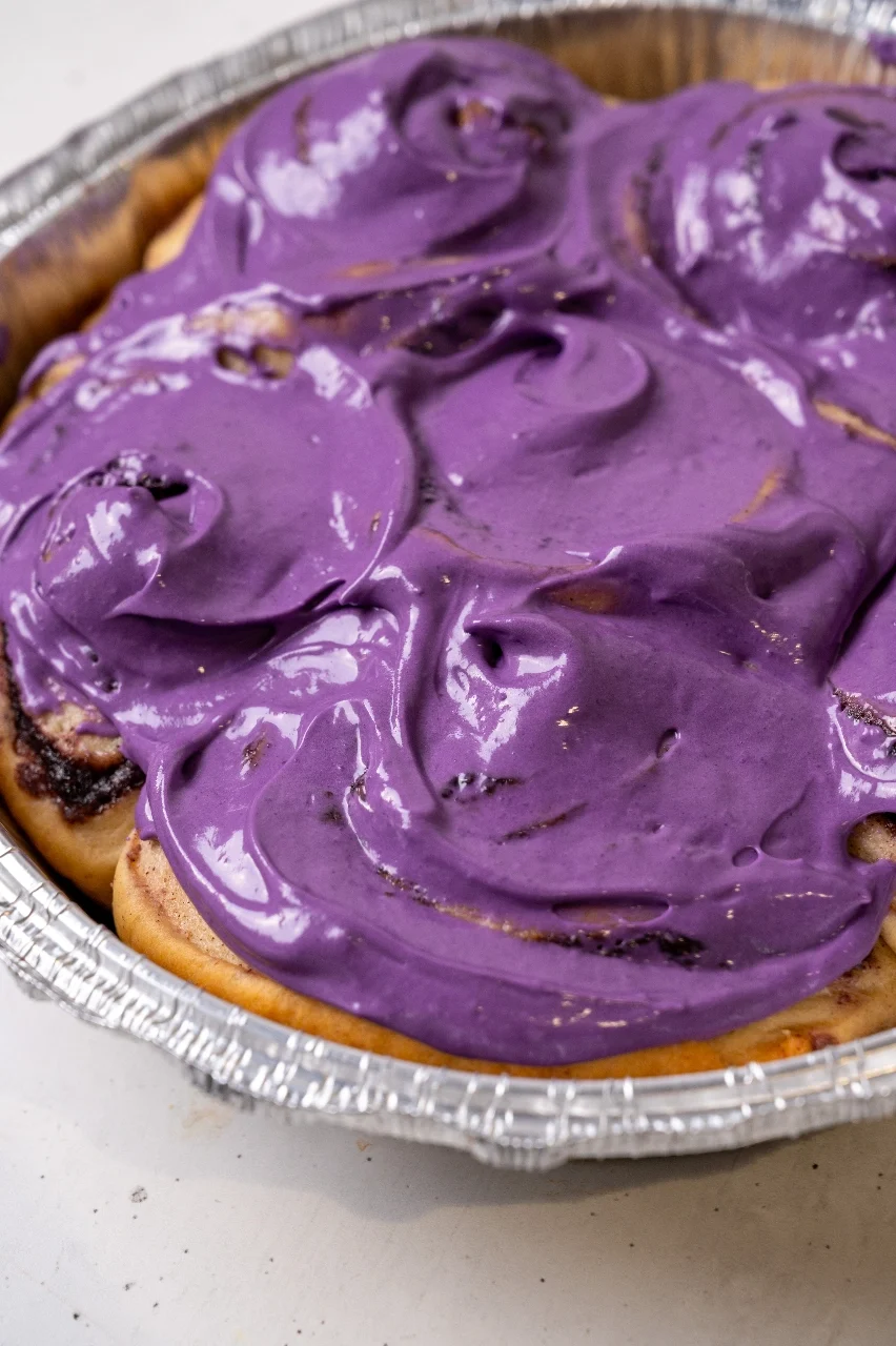Ube Cinnamon Rolls 12s & 6s