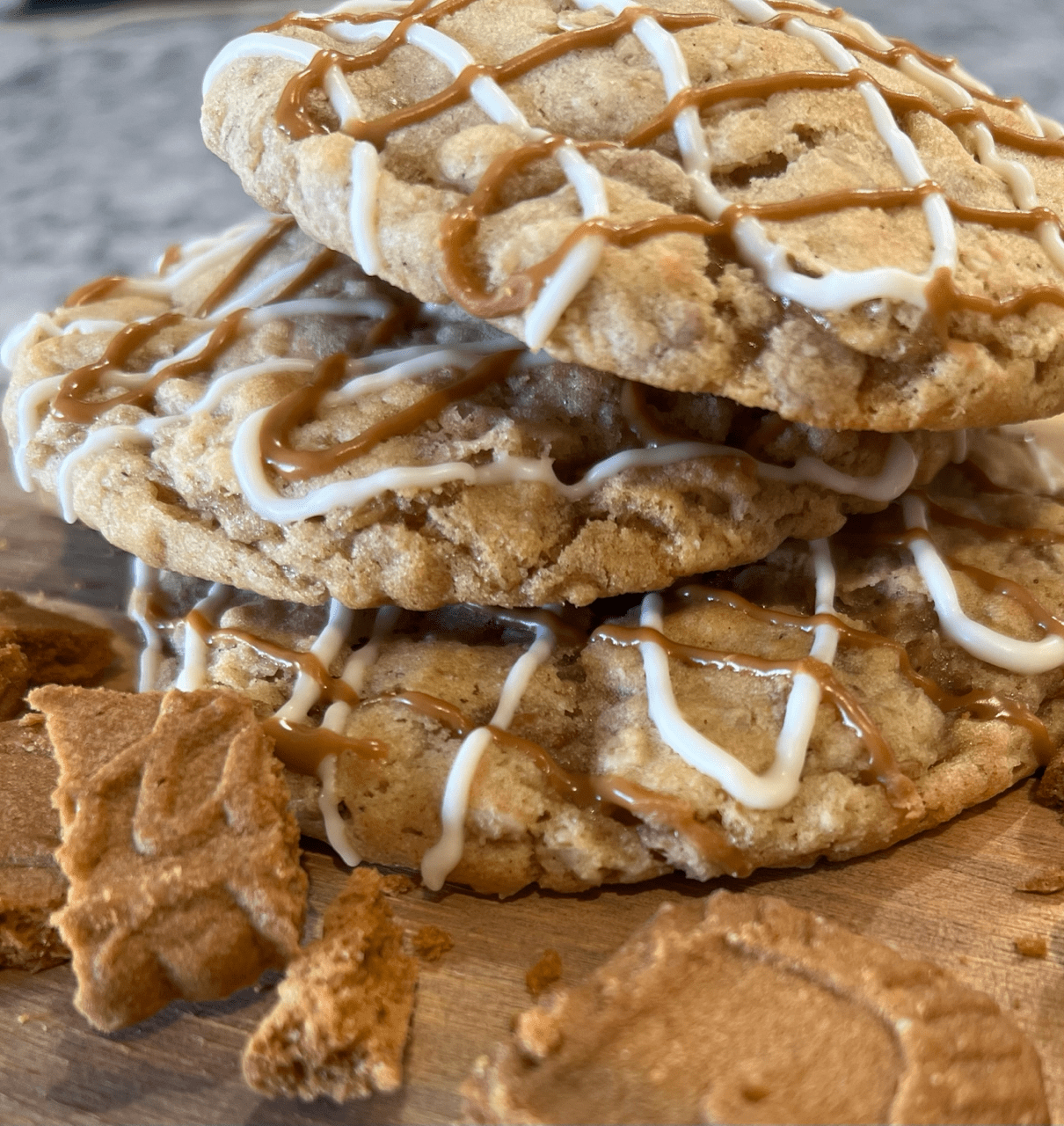 Cookie Butter + Oatmeal Cookies