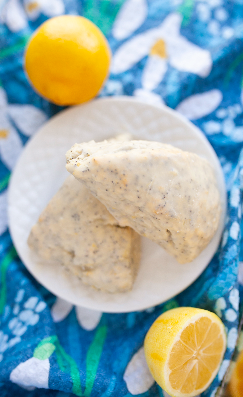 Lemon Poppy Seed Scone (4 count)