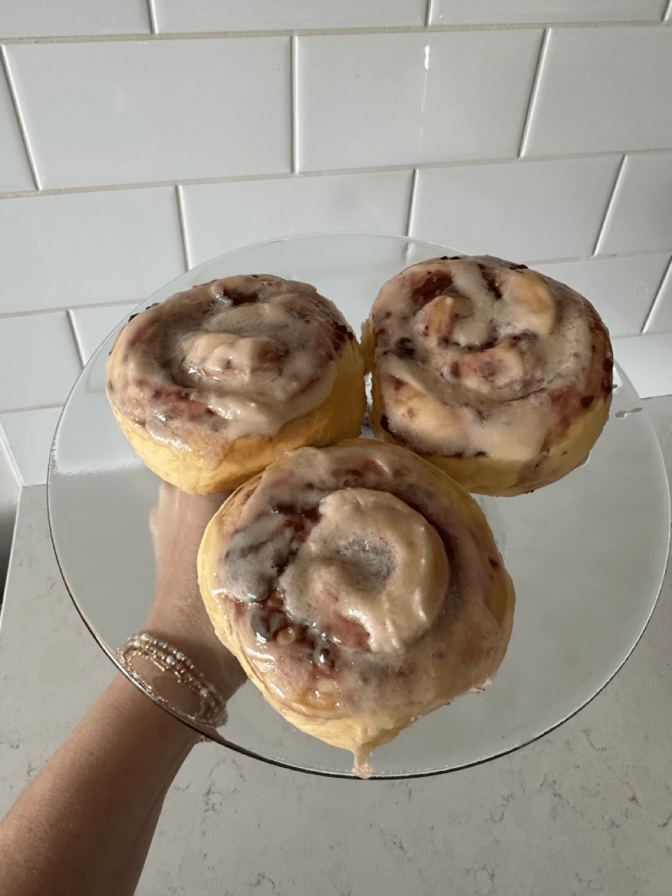 Raspberry Rolls (4 count)