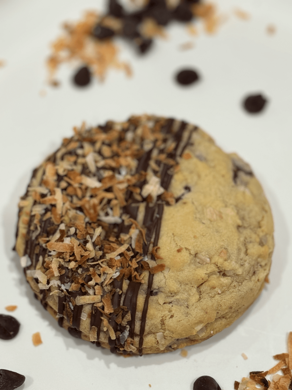 Chocolate Coconut Almond Cookie (1 count)