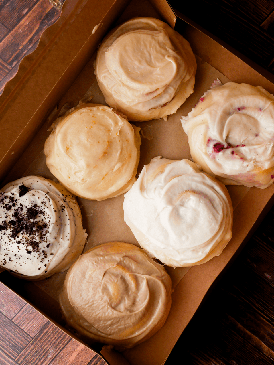 Cinnamon Roll Sampler (box of 6)