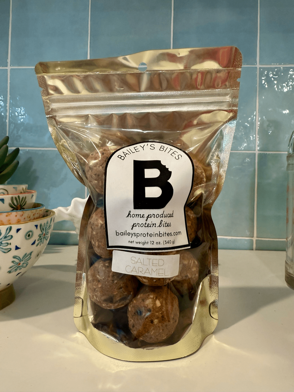Salted Caramel protein bites dozen