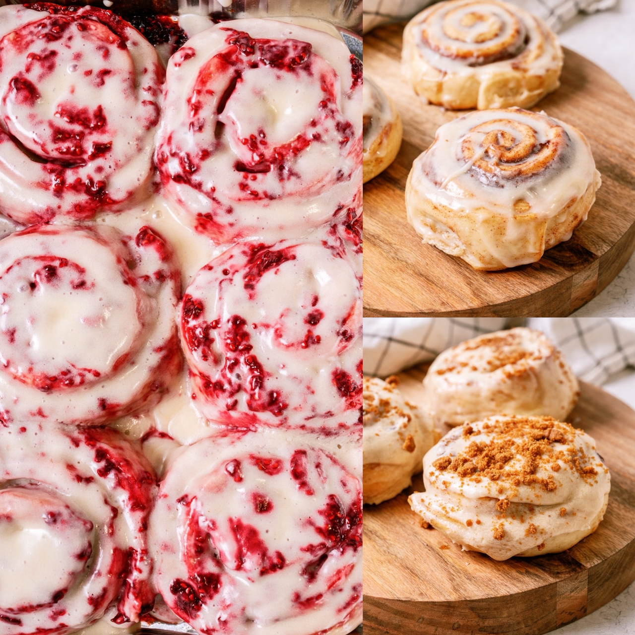 Sweet Rolls Sampler 3 total