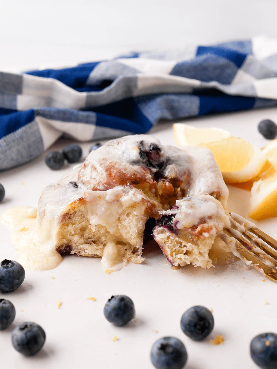 The Bloom - Blueberry Lemon Rolls (4 count)
