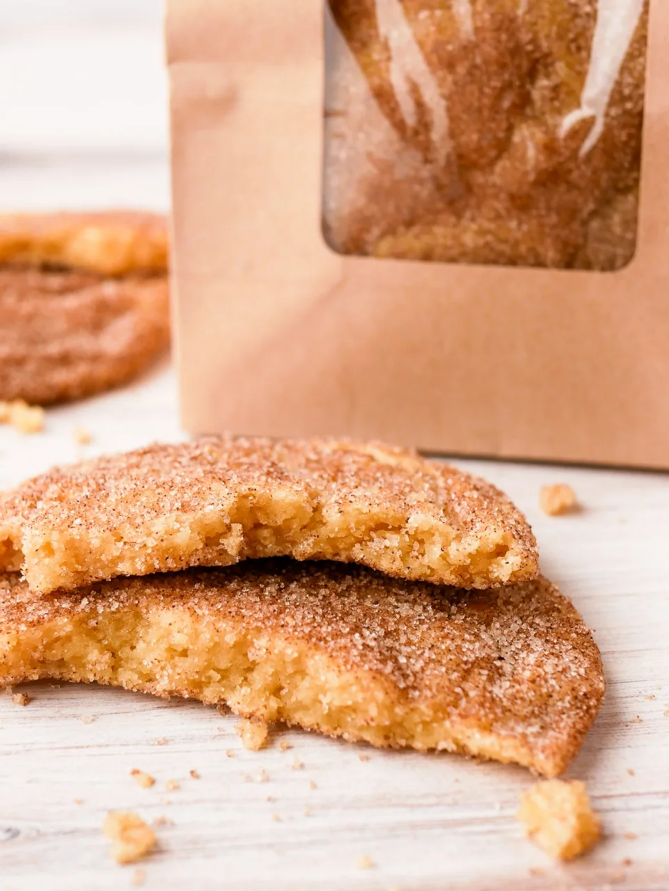 Warmly Spiced Snickerdoodles: 6 count
